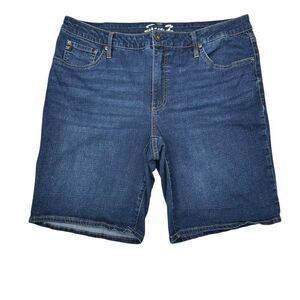 Seven 7 For All Mankind Relaxed Bermuda Shorts Mid Rise 11” Inseam Women’s 14